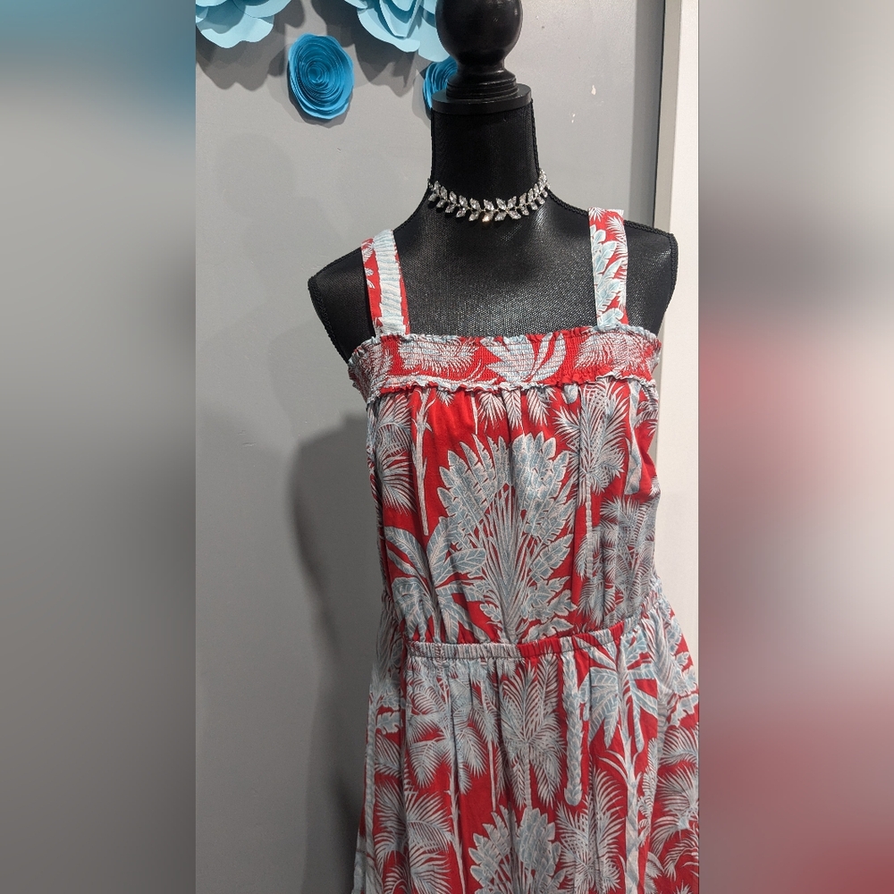 Talbots Oasis Palm Voile Dress - Picture 2 of 5